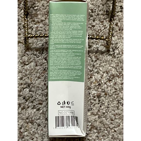 EBARUBT  Hair Removal Aloe Vera Mild. Cream .60g - Picture 4 of 4